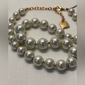 NWT Anne Klein Pearl Necklace